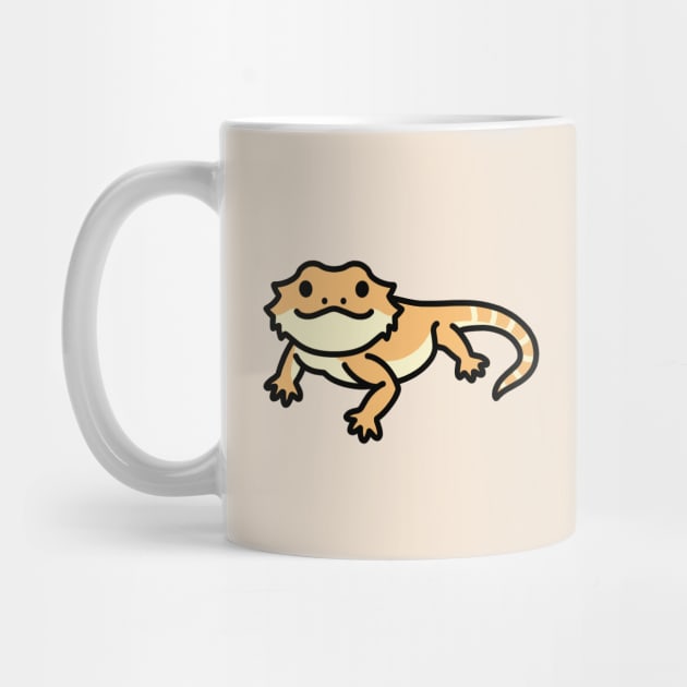 Bearded Dragon by littlemandyart